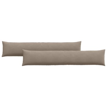vidaXL Μαξιλάρι Καναπέ 2 pcs Taupe 200x40cm ύφασμα