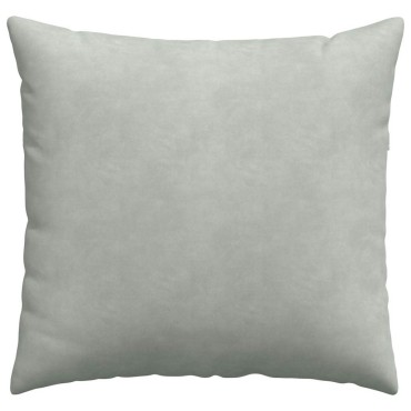 vidaXL Μαξιλάρι Καναπέ 2 pcs Ανοιχτό γκρι 45x45cm