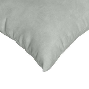 vidaXL Μαξιλάρι Καναπέ 2 pcs Ανοιχτό γκρι 45x45cm