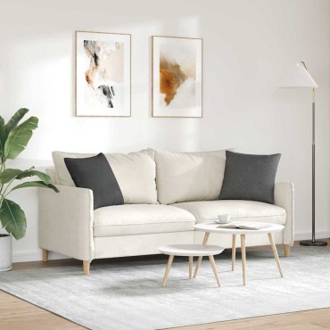 vidaXL Μαξιλάρι Καναπέ 2 pcs Σκούρο Γκρι 45x45cm