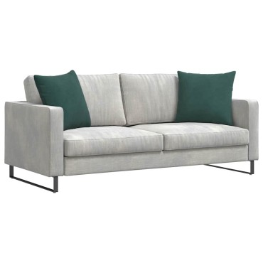 vidaXL Μαξιλάρι Καναπέ 2 pcs Σκούρο Πράσινο 50x50cm
