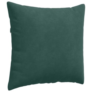 vidaXL Μαξιλάρι Καναπέ 2 pcs Σκούρο Πράσινο 50x50cm