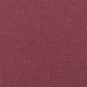 vidaXL Μαξιλάρι Καναπέ 2 pcs Κόκκινο 60x60cm ύφασμα