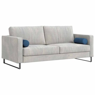 vidaXL Μαξιλάρια Στήριγμα 2 pcs Μπλε 15x40cm ύφασμα