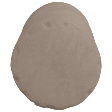 vidaXL Μαξιλάρια Στήριγμα 2 pcs Taupe 15x40cm Ύφασμα Μικροΐνας