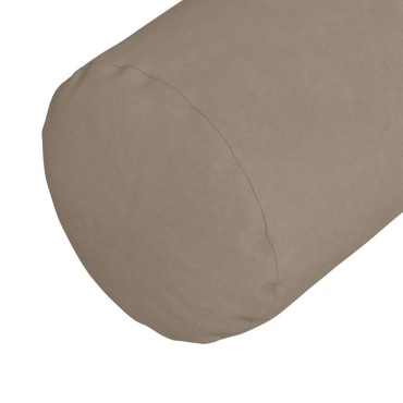 vidaXL Μαξιλάρια Στήριγμα 2 pcs Taupe 15x40cm Ύφασμα Μικροΐνας