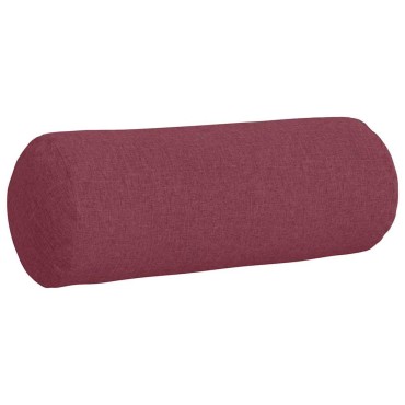 vidaXL Μαξιλάρια Στήριγμα 2 pcs Κόκκινο 25x70cm ύφασμα