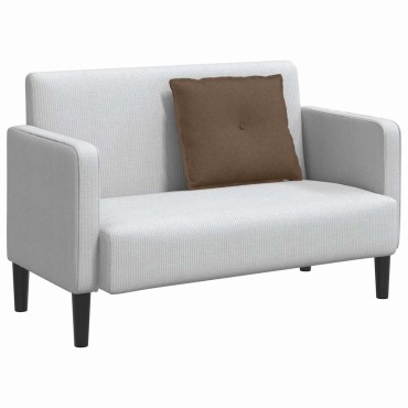 vidaXL Μαξιλάρι Πλάτης Καφέ 60 x 19 x 50 εκ ύφασμα
