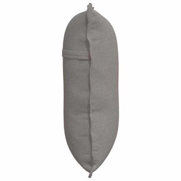vidaXL Μαξιλάρι Πλάτης Taupe 60 x 19 x 50 εκ ύφασμα