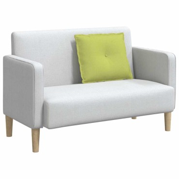 vidaXL Μαξιλάρι Πλάτης Ανοιχτό Πράσινο 60 x 19 x 50 εκ ύφασμα