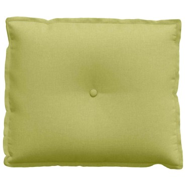 vidaXL Μαξιλάρι Πλάτης Ανοιχτό Πράσινο 60 x 19 x 50 εκ ύφασμα