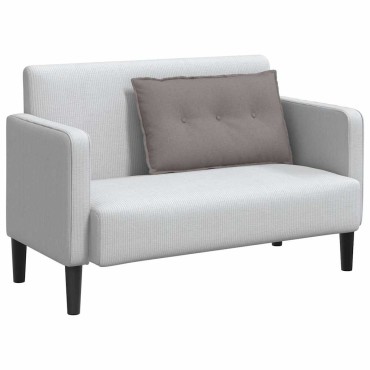 vidaXL Μαξιλάρι Πλάτης Taupe 80 x 19 x 50 εκ ύφασμα