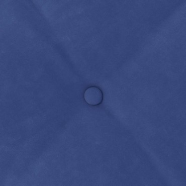 vidaXL Μαξιλάρι Πλάτης Μπλε Αστυνομίας 80 x 50 cm Υφασμάτινο Κορντουρά