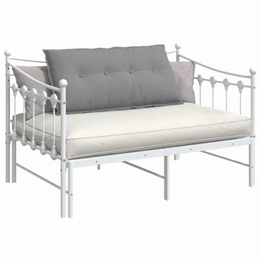 vidaXL Μαξιλάρι Πλάτης Ανοιχτό γκρι 100 x 19 x 50 εκ ύφασμα