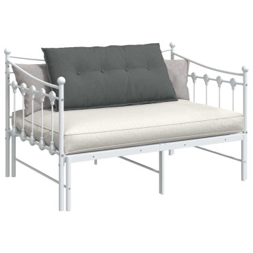 vidaXL Μαξιλάρι Πλάτης Σκούρο Γκρι 100 x 19 x 50 εκ ύφασμα