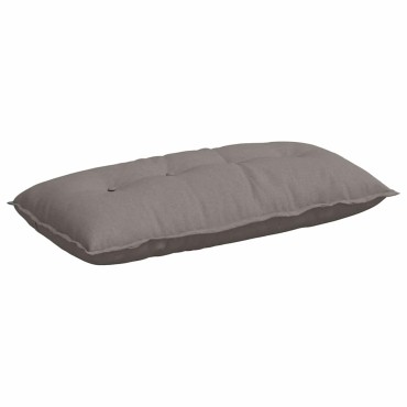 vidaXL Μαξιλάρι Πλάτης Taupe 100 x 19 x 50 εκ ύφασμα