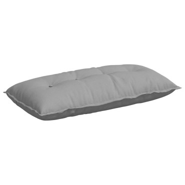 vidaXL Μαξιλάρι Πλάτης Σκίουρος Γκρί 100 x 19 x 50 εκ ύφασμα