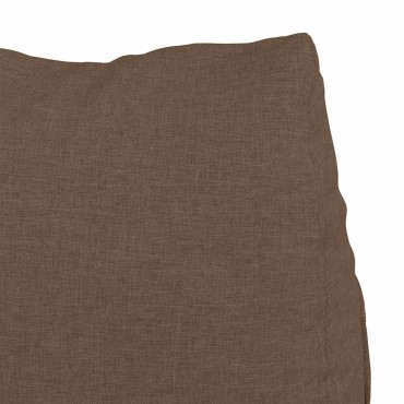 vidaXL Μαξιλάρι Πλάτης Καφέ 45 x 20 x 35 εκ. ύφασμα