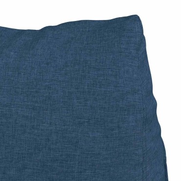 vidaXL Μαξιλάρι Πλάτης Μπλε 45 x 20 x 35 εκ. ύφασμα