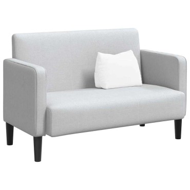 vidaXL Μαξιλάρι Πλάτης Λευκό 45 x 20 x 35 εκ. ύφασμα
