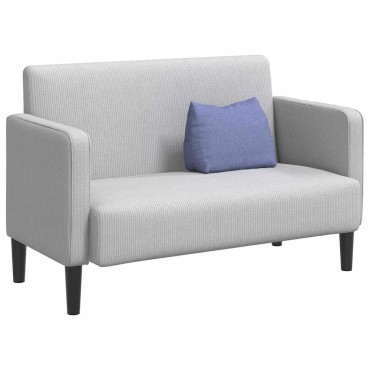 vidaXL Μαξιλάρι Πλάτης Μπλε τζην 45 x 20 x 35 εκ. ύφασμα