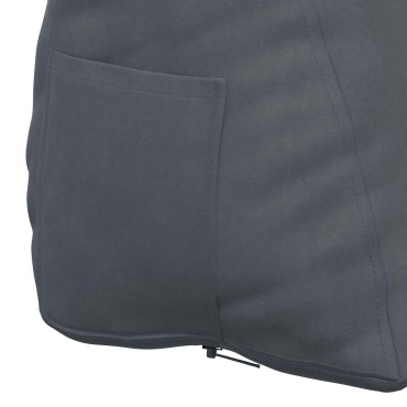 vidaXL Μαξιλάρι Πλάτης Σκούρο Γκρι 45 x 20 x 35 εκ.