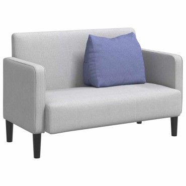 vidaXL Μαξιλάρι Πλάτης Μπλε τζην 60 x 20 x 50 εκ. ύφασμα