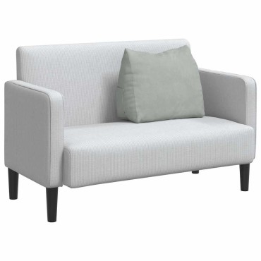 vidaXL Μαξιλάρι Πλάτης Ανοιχτό γκρι 60 x 20 x 50 εκ.