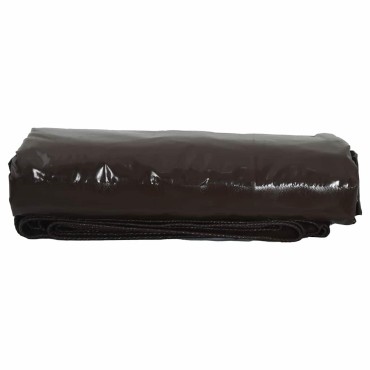 vidaXL Τέντα 650g / m² Καφέ 2 x 3 m Καμβάς με επικάλυψη PVC