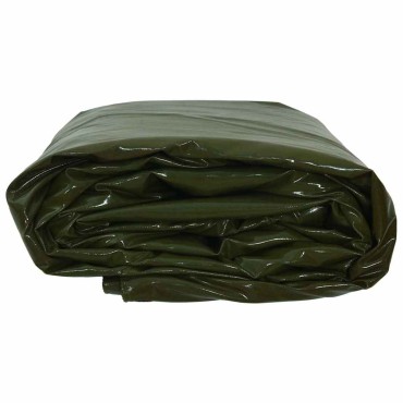 vidaXL Τέντα 650g / m² Λαδί 5 x 7 m Καμβάς με επικάλυψη PVC