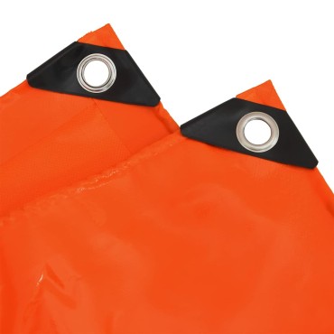 vidaXL Τέντα 650g / m² Πορτοκαλί 3 x 4 m Καμβάς με επικάλυψη PVC