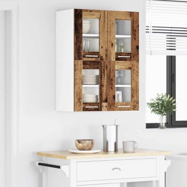 vidaXL Κρεμαστό ντουλάπι Παλιό ξύλο 60x31x40cm Επεξεργασμένο Ξύλο