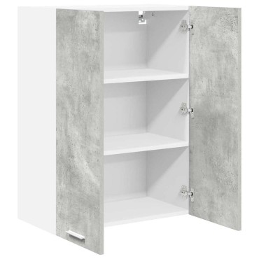 vidaXL Κρεμαστό ντουλάπι Σκυρόδεμα Γκρι 60x31x80cm