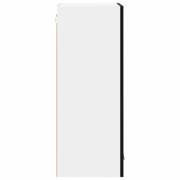 vidaXL Κρεμαστό ντουλάπι Μαύρη Οξυά 40x31x80cm