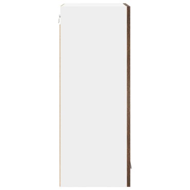 vidaXL Κρεμαστό ντουλάπι Καπνιστό Δρύς 40x31x80cm