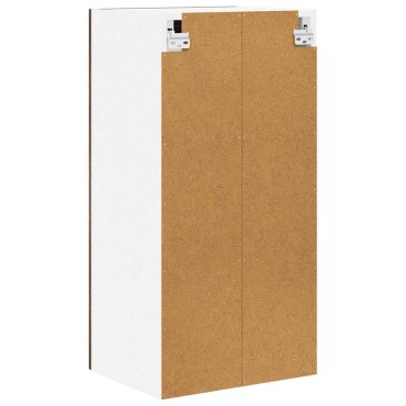 vidaXL Κρεμαστό ντουλάπι Καπνιστό Δρύς 40x31x80cm