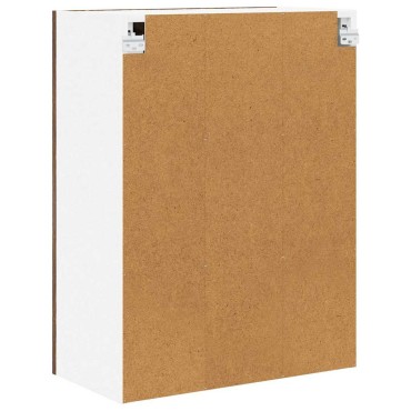 vidaXL Κρεμαστό ντουλάπι Καπνιστό Δρύς 60x31x80cm