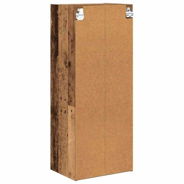 vidaXL Κρεμαστό ντουλάπι Παλιό ξύλο 40x29,5x100cm