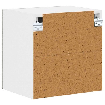 vidaXL Ραφιέρα τοίχου LUCCA Γκρι Σκυροδέματος 40x31x40cm