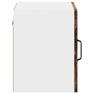 vidaXL Ραφιέρα τοίχου LUCCA Παλαιωμένο ξύλο 40x31x40cm