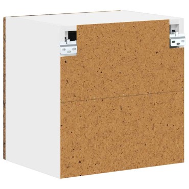 vidaXL Ραφιέρα τοίχου LUCCA Παλαιωμένο ξύλο 40x31x40cm