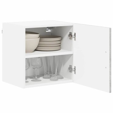vidaXL Ντουλάπα Τοίχου LUCCA Γκρι Σκυροδέματος 40x31x40cm
