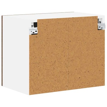 vidaXL Ντουλάπα Τοίχου LUCCA Καφέ Ξύλο Δρυός 50x31x40cm