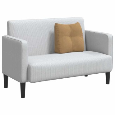 vidaXL Μαξιλάρι Πλάτης Καφέ 45 x 24 x 50 εκ Βελούδο