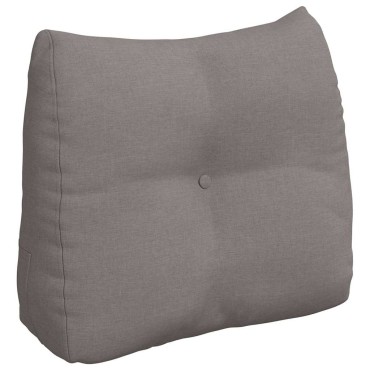 vidaXL Μαξιλάρι Πλάτης Taupe 60 x 24 x 50 εκ ύφασμα