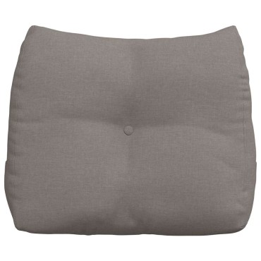 vidaXL Μαξιλάρι Πλάτης Taupe 60 x 24 x 50 εκ ύφασμα
