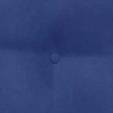 vidaXL Μαξιλάρι Πλάτης Μπλε Αστυνομίας 60 x 24 x 50 εκ Βελούδο