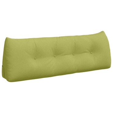 vidaXL Μαξιλάρι Πλάτης Ανοιχτό Πράσινο 140 x 24 x 50 εκ ύφασμα