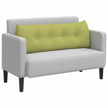 vidaXL Μαξιλάρι Πλάτης Ανοιχτό Πράσινο 140 x 24 x 50 εκ ύφασμα