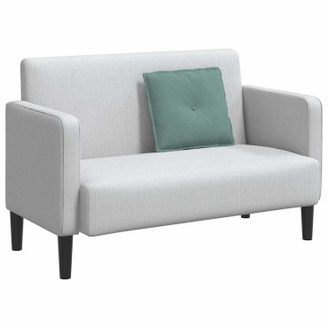 vidaXL Μαξιλάρι Πλάτης Θαλασσί 50 x 45 εκ. Υφασμάτινο Κορντουρά